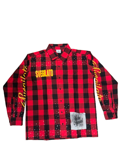 Red & Yellow Svegilato Flannel