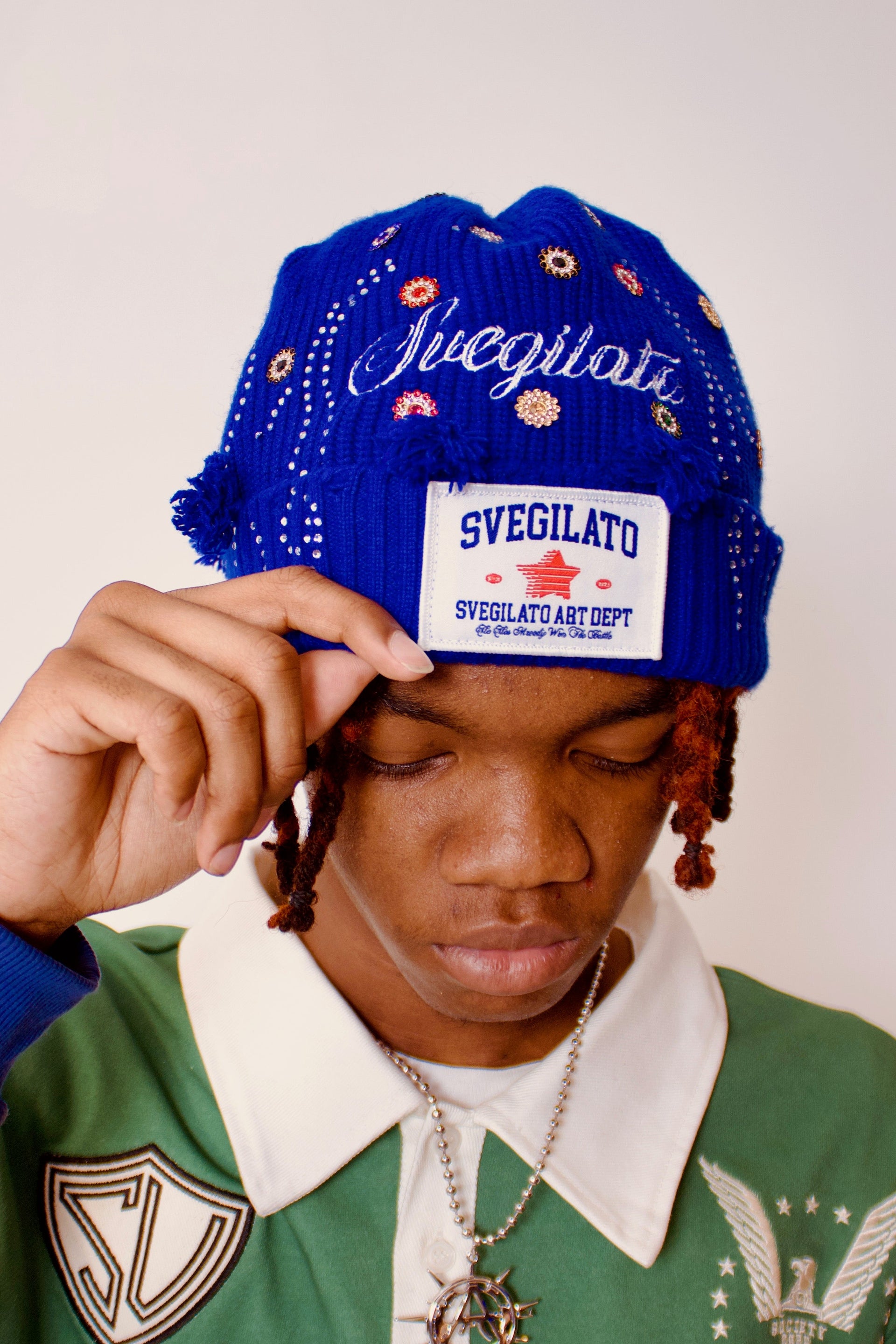 Blue Svegilato Beanie