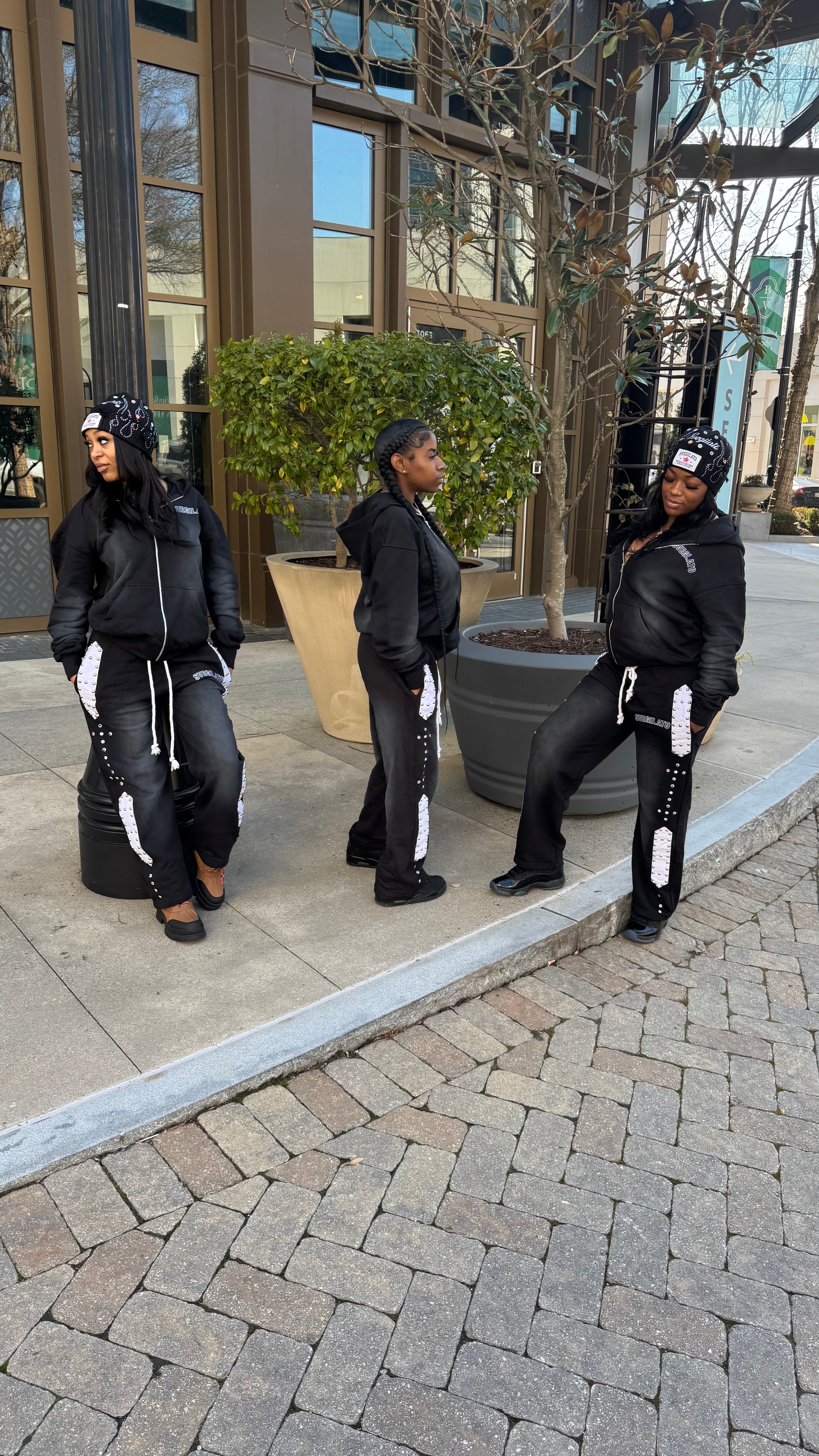 Black Svegilato Joggers
