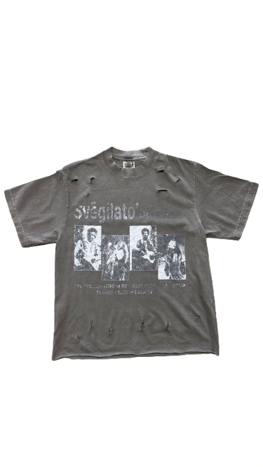 Grey Two Souls Tee