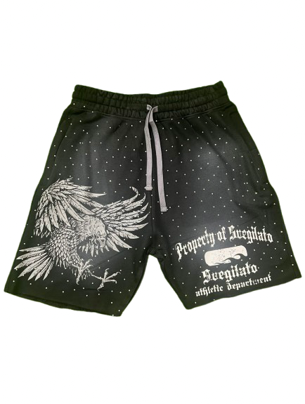 Black Athletic Department Shorts