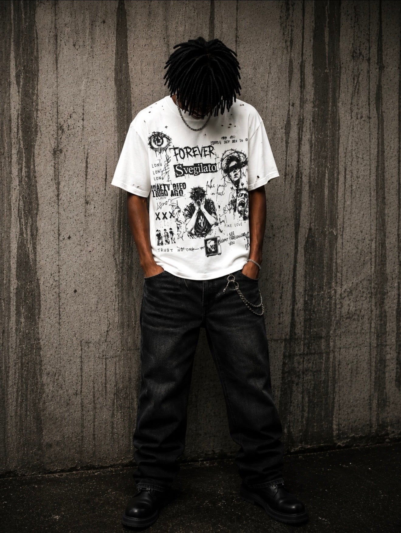 White Loyalty Tee