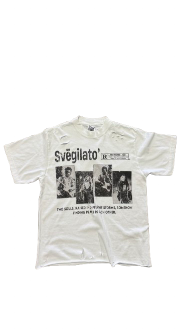 White Two Souls Tee