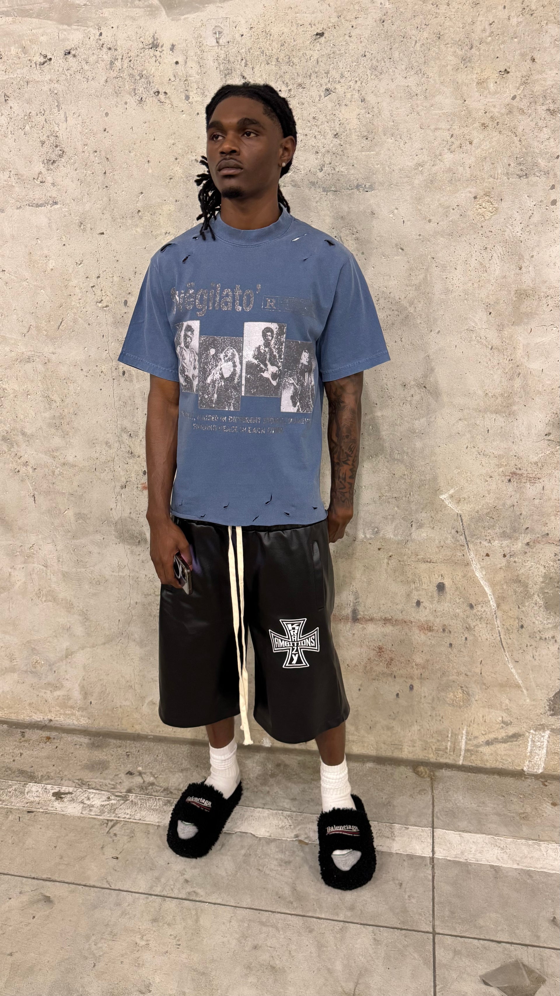 Blue Two Souls Tee