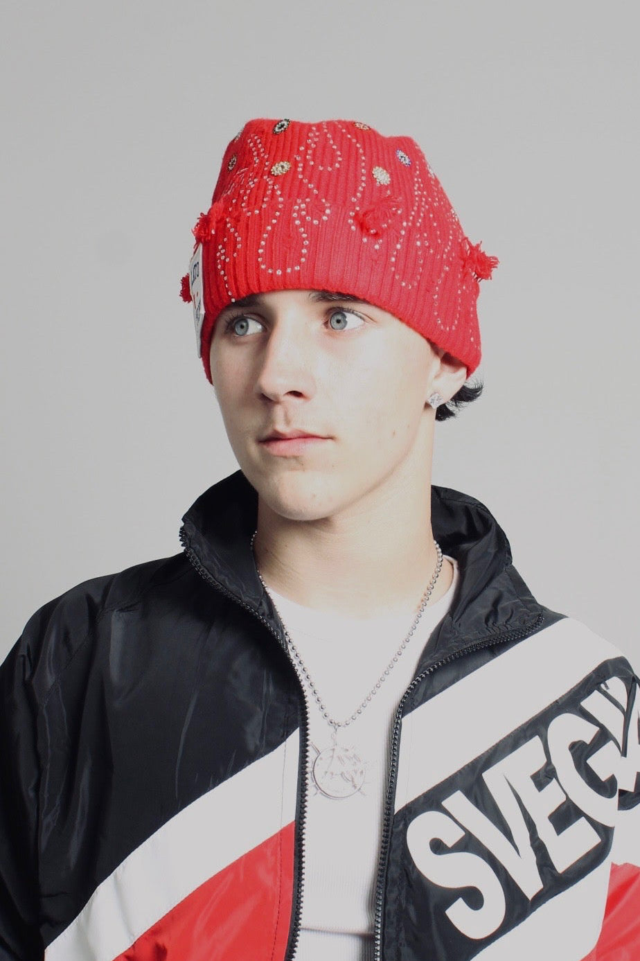 Red Svegilato Beanie