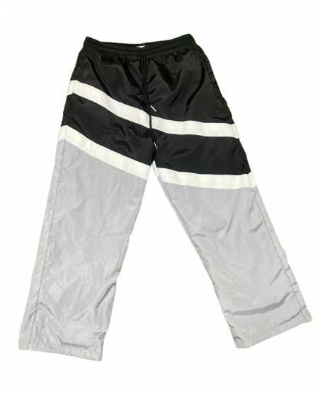 Grey Nylon Joggers